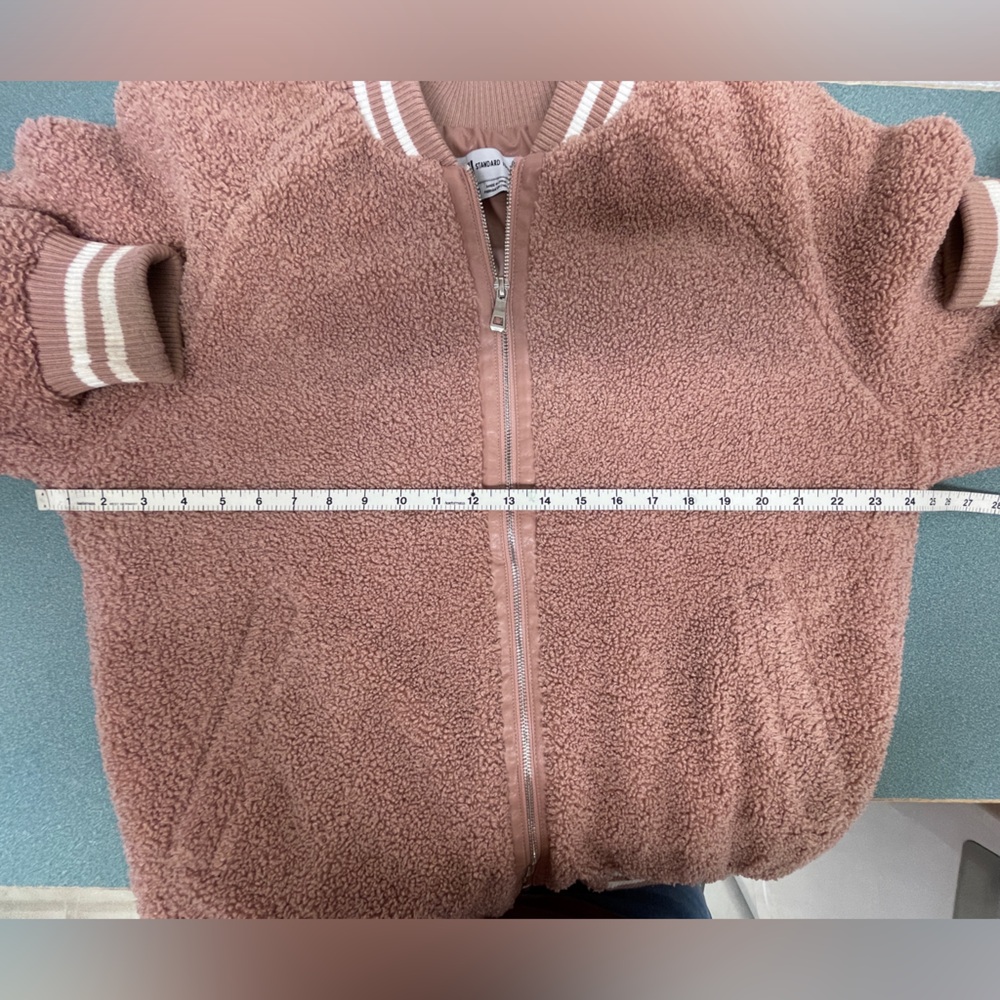 Standard Issue Teddy Jacket Women’s Large Dusty R… - image 6